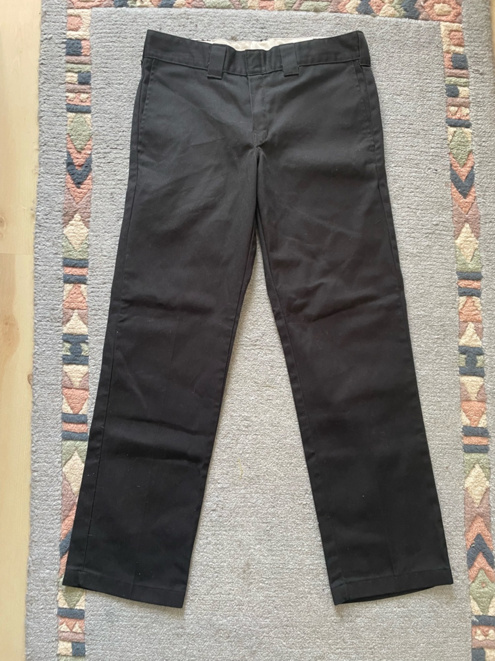 Dickies Black Chinos & Khakis Straight-Leg Pants